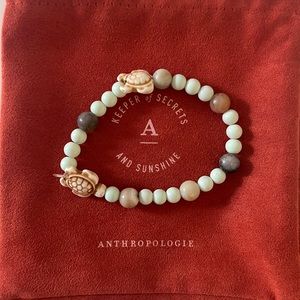 beaded bracelet.